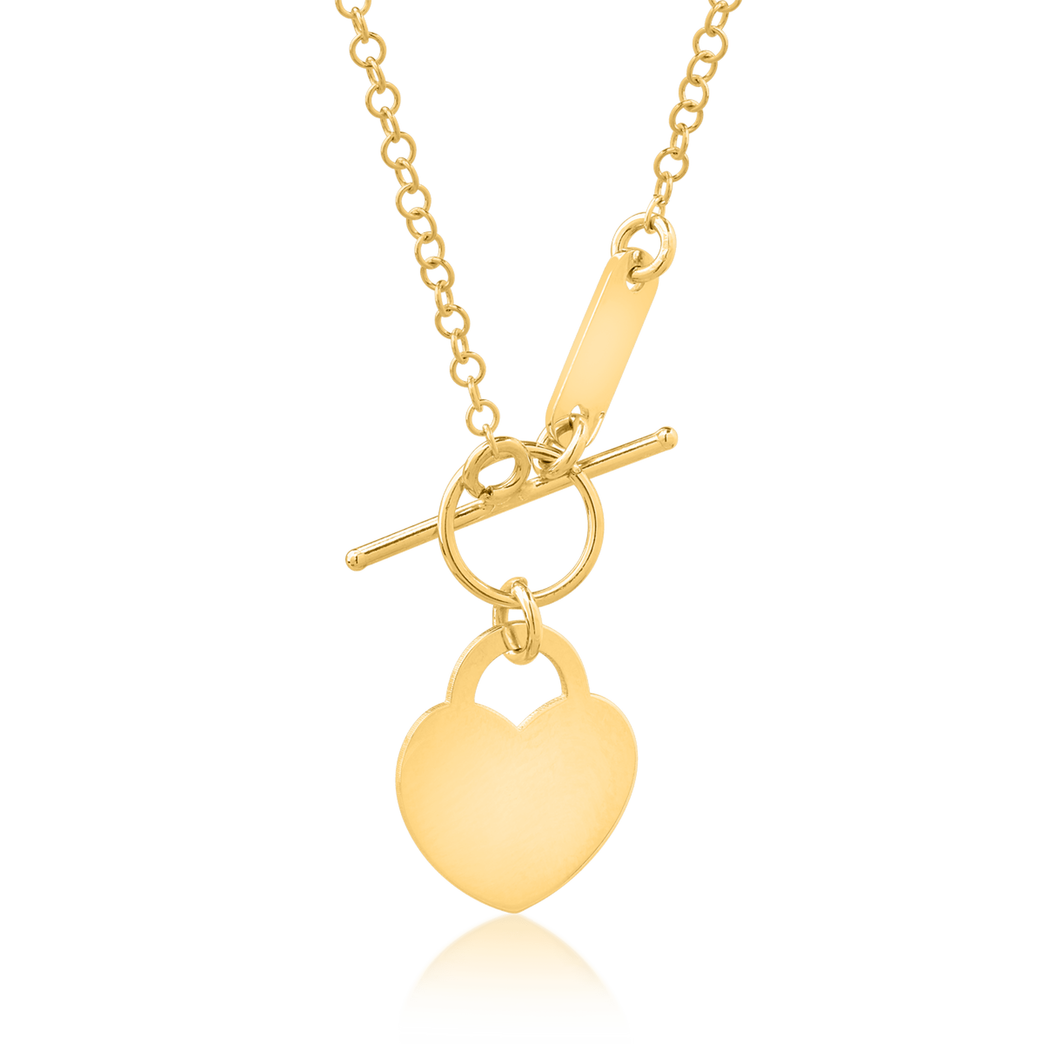 14 karátos sárga arany medál nyaklánc